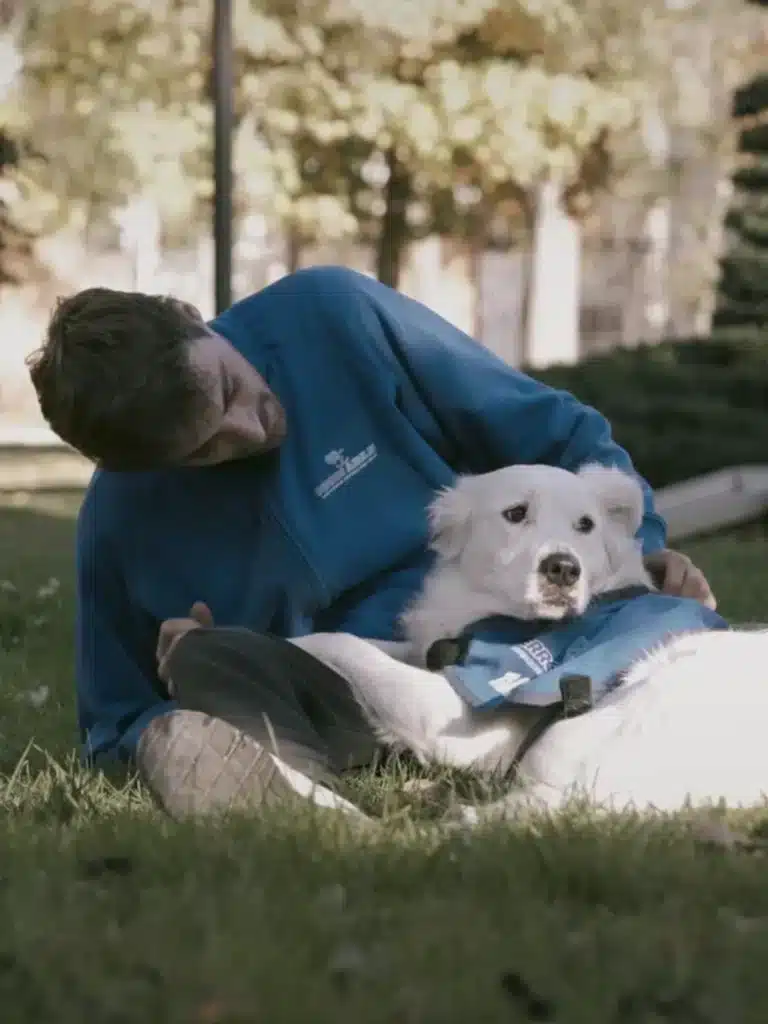 perros azules ong terapia asistida con animales